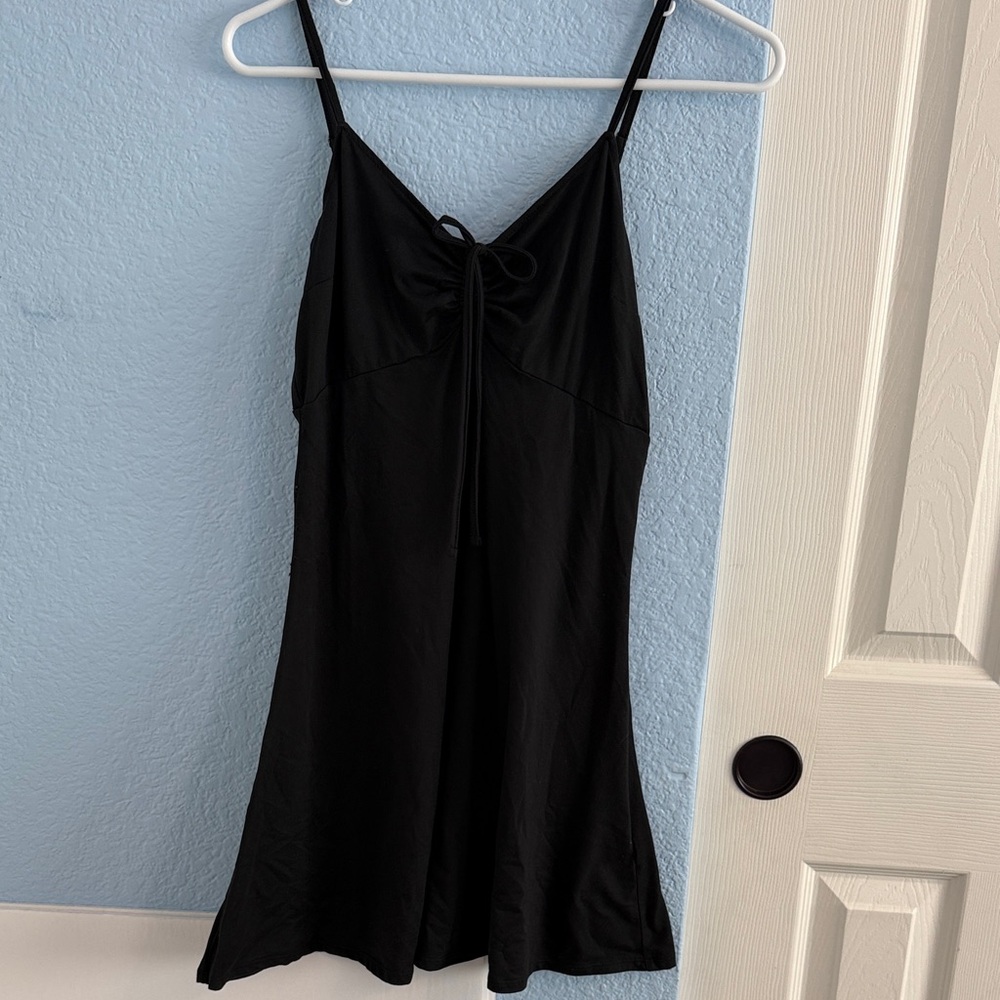 Hollister Black V-Neck Dress